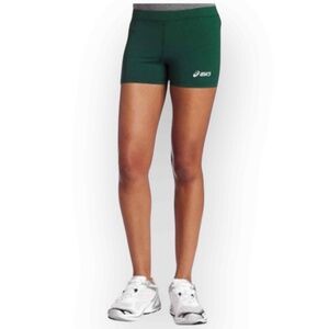 Asics Women’s Low-Cut Shorts in Forest Green - 2XS, Superior Comfort - 1177XXS